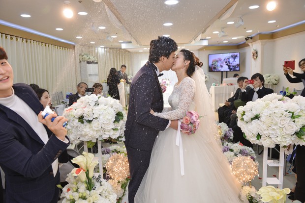 Family wedding 행복한 신랑 신부 부천 인천…