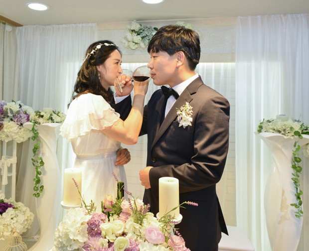 웨딩 러브샷^^ small wedding